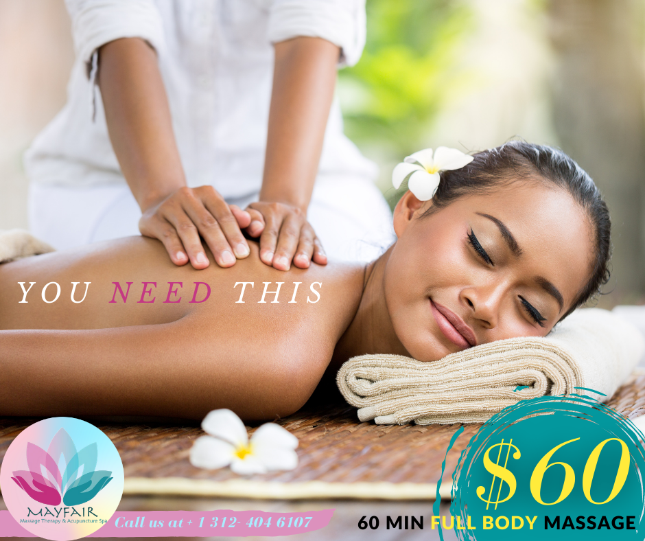 60 Minute Full Body Massage Mayfair Massage Chicago
